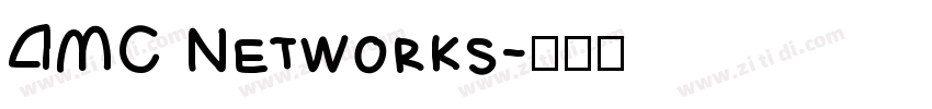 AMC Networks字体转换